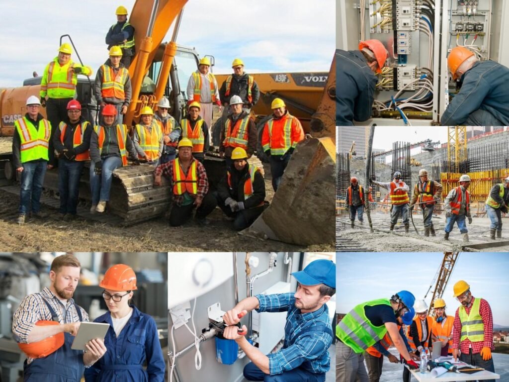 Aplicar trabajos en construcción en Canadá